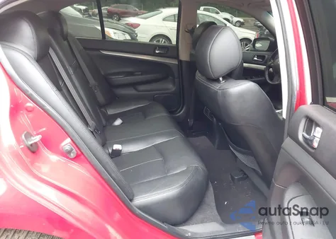 2010 Infiniti G37X from USA, damaged, VIN JN1CV6AR5AM458600